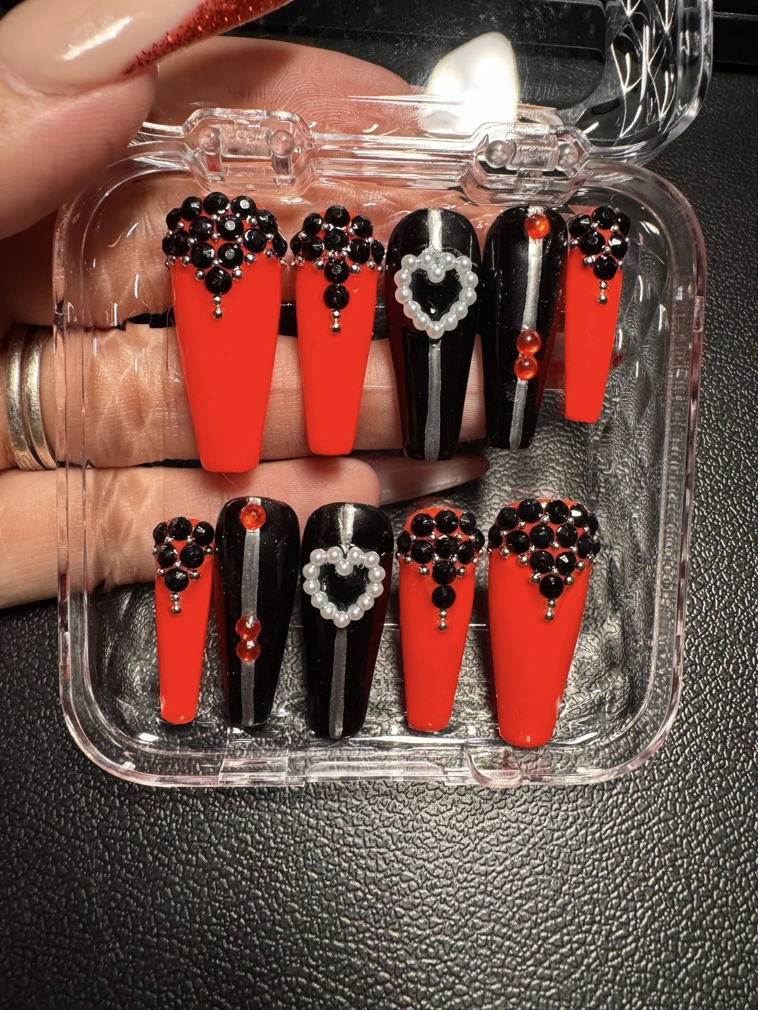 Red Bottoms Nails